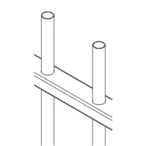 Barreaudage Traverys dessin