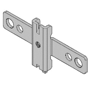 Pièce de raccordement jambe de force